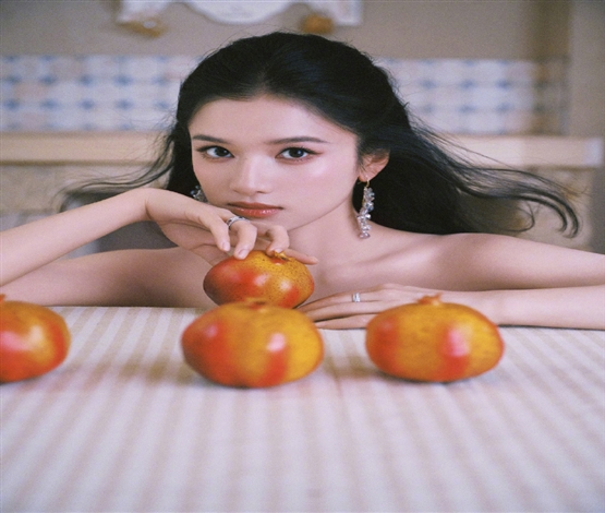 张婧仪又来到公主裙
