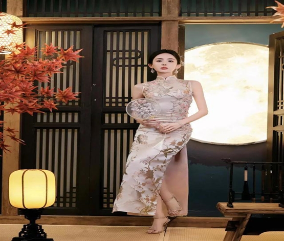 古力娜扎穿旗袍