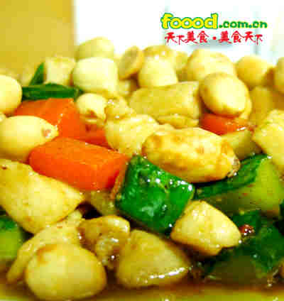 素炒鸡丁